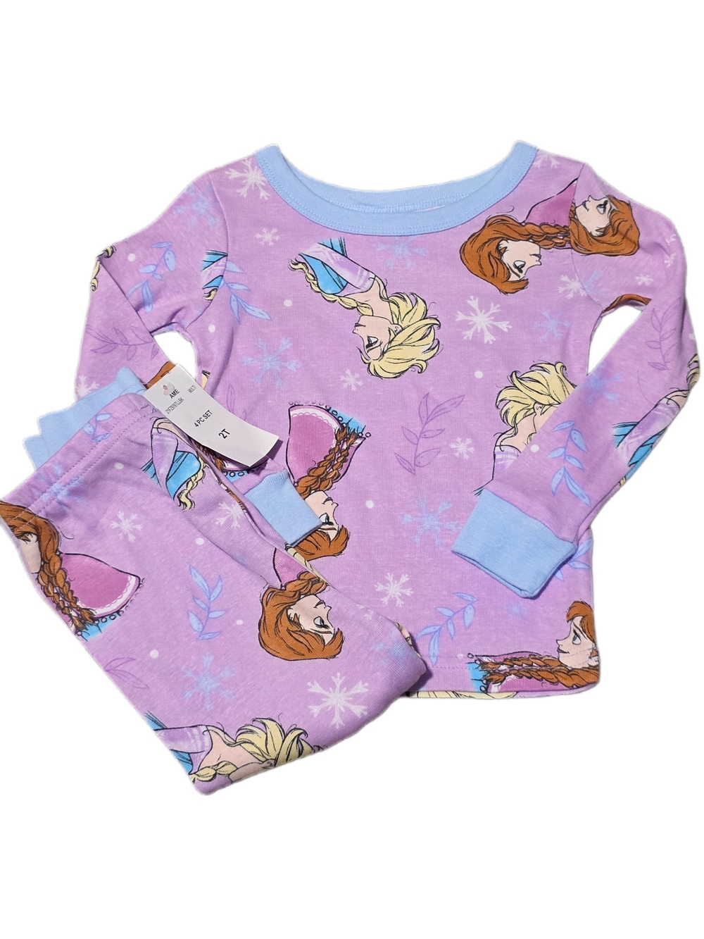 Disney - Frozen Themed Toddler Girl Pajama Set